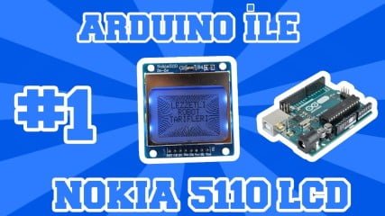 NOKIA-5110-LCD-ile-Arduino-Kullanimi-1-Kutuphane-Ve-Baglanti