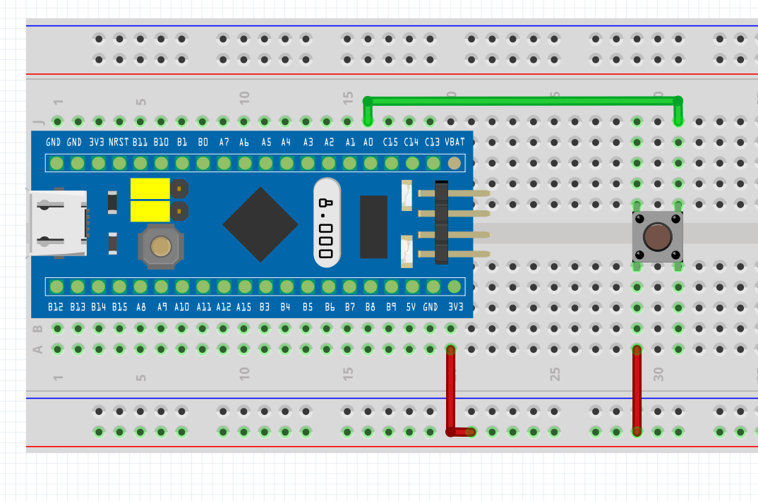 STM32 Ile Buton Okuma - Lezzetli Robot Tarifleri STM32-Led-buton